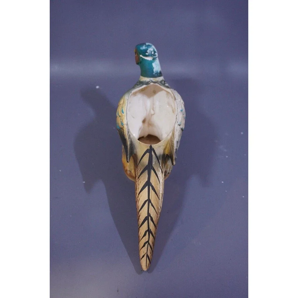 VTG Ceramic Ring-Neck Pheasant Planter C-5425 Napcoware 10